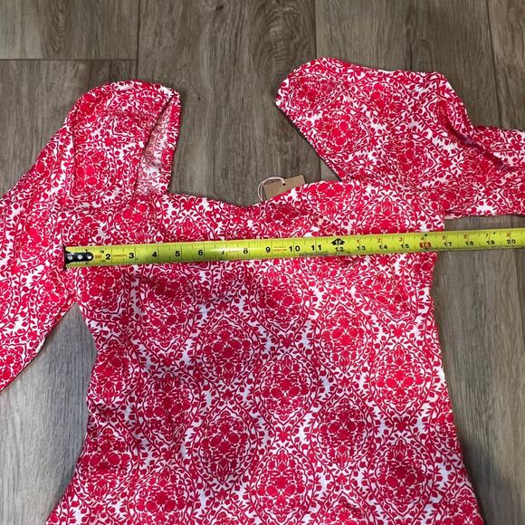 BODEN Women's Linen Mini Shift Dress Size 6L In Pink - Picture 6 of 11